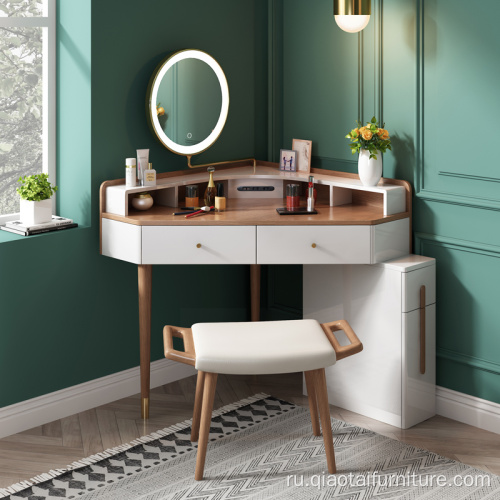 Современный макияж туалетный столик Whit LED Light Mirror